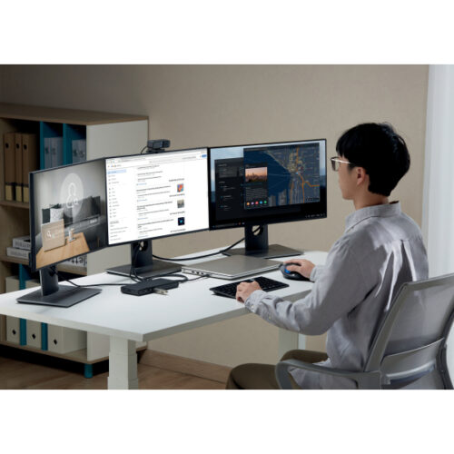 K32810EU_iu_01.jpg Stacja dokująca Kensington SD4842P EQ USB-C, triple video, zasilanie 100 W