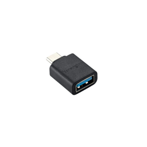 K33477WW_01.jpg Adapter Kensington CA1010, z portu USB-C na USB-A, czarny