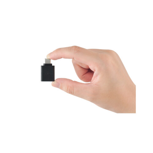 K33477WW_04.jpg Adapter Kensington CA1010, z portu USB-C na USB-A, czarny