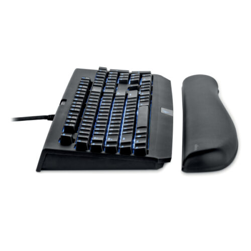 K52798WW_02.jpg Podkładka Kensington ErgoSoft pod nadgarstki do klawiatur mechanicznych i gamingowych, czarna