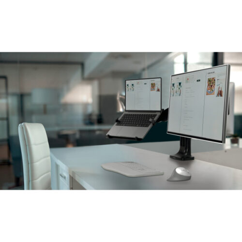 K53801WW_iu_02.jpg Uniwersalna podstawka Kensington pod laptopa mocowana na ramieniu do monitora, czarna