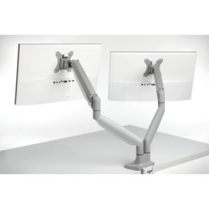K55471EU_01.jpg Podwójne ramię Kensington SmartFit™ One-Touch do monitora, szare
