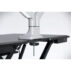 Podwójne ramię Kensington SmartFit™ One-Touch do monitora, szare