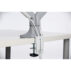 Podwójne ramię Kensington SmartFit™ One-Touch do monitora, szare