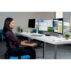 Podwójne ramię Kensington SmartFit™ One-Touch do monitora, szare