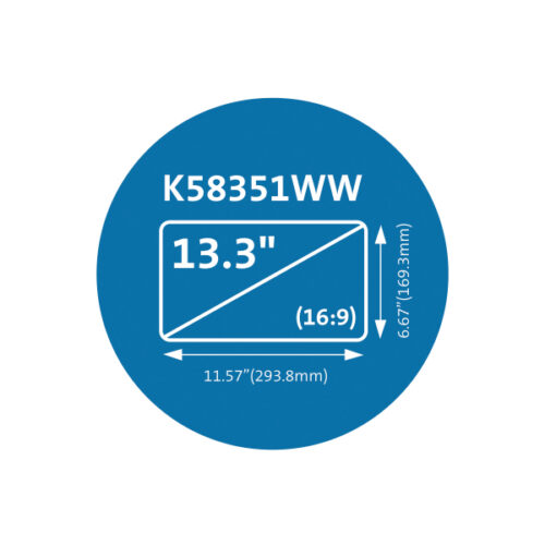 K58351WW_07.jpg Magnetyczny filtr prywatyzujący Kensington MagPro™ do laptopów 13.3"