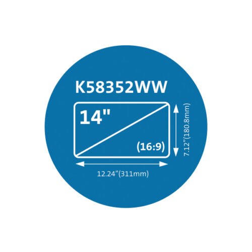 K58352WW_07.jpg Magnetyczny filtr prywatyzujący Kensington MagPro™ do laptopów 14"