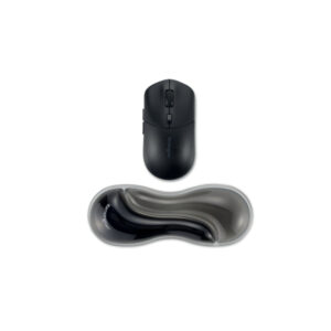 Podkładka Kensington Slim Duo Gel pod nadgarstek do myszy/trackballa, szaro-czarna