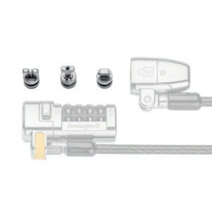 Uniwersalny zestaw końcówek blokad Kensington ClickSafe® 3w1, gniazda T-Bar, Nano i klinowe