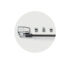 Blokada Kensington ClickSafe® do laptopa, 3 w 1, otwierana kluczem