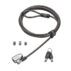 Blokada Kensington ClickSafe® do laptopa, 3 w 1, otwierana kluczem