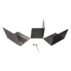 Blokada Kensington ClickSafe® do laptopa, 3 w 1, otwierana kluczem