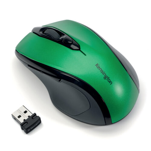 K72424WW_01.jpg Bezprzewodowa mysz Kensington Pro Fit®, rozmiar średni, zielona
