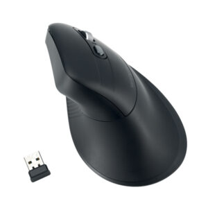 Bezprzewodowa mysz pionowa Kensington Pro Fit® Ergo MY630 EQ z akumulatorem, czarna
