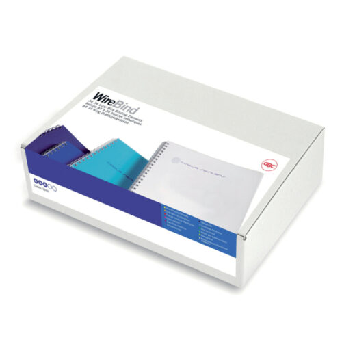 RG810510_01.jpg Grzbiety drutowe GBC WireBind A4, 8 mm, czarne