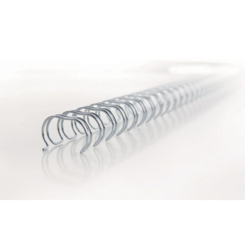 RG810997_03.jpg Grzbiety drutowe GBC WireBind A4, 14 mm, srebrne