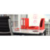 Segregator Leitz A4 z mech. 180°, szer. 80 mm, 30% PP z recyklingu, jasnoczerwony