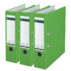 Segregator Leitz A4 z mech. 180°, szer. 80 mm, 30% PP z recyklingu, jasnozielony