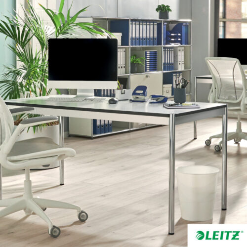 10155001_n_02.jpg Segregator Leitz A4 z mech. 180°, szer. 50 mm, 30% PP z recyklingu, biały