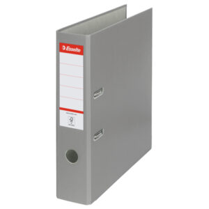 Segregator Esselte A4, ekonomiczny 75 mm, szary