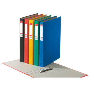 Segregator Esselte Rainbow A4 z 2 kółkami, grzbiet 42 mm, czarny