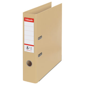 Segregator Esselte No.1, Naturelle, A4, szer. 75 mm, kawowy