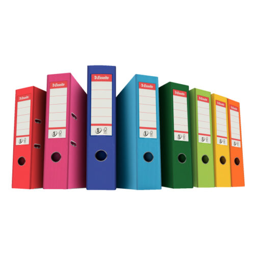 624068_n_10.jpg Segregator Esselte Vivida No.1, A4, szer. 75 mm, czerwony