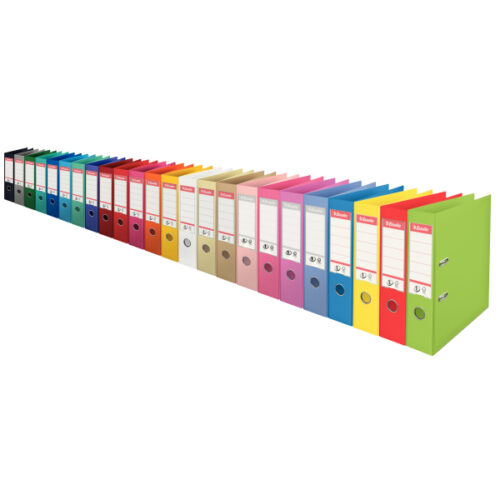 624068_n_11.jpg Segregator Esselte Vivida No.1, A4, szer. 75 mm, czerwony