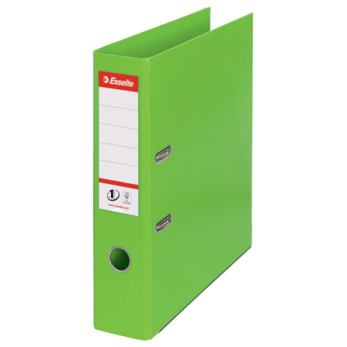 624069.jpg Segregator Esselte Vivida No.1, A4, szer. 75 mm, zielony