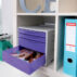 Segregator Esselte No.1 Colour'Breeze, 75mm, niebieski