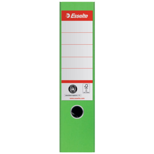 627567_01.jpg Segregator Esselte No.1, karton w 100% z recyklingu, A4, szer. 75 mm, zielony