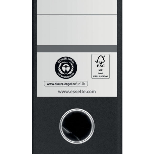 627567_n_04.jpg Segregator Esselte No.1, karton w 100% z recyklingu, A4, szer. 75 mm, zielony
