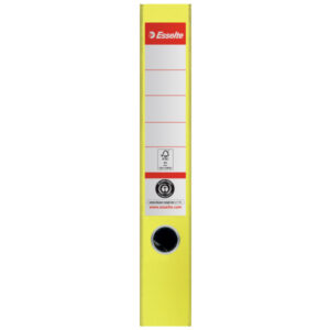 Segregator Esselte No.1, karton w 100% z recyklingu, A4, szer. 50 mm, żółty
