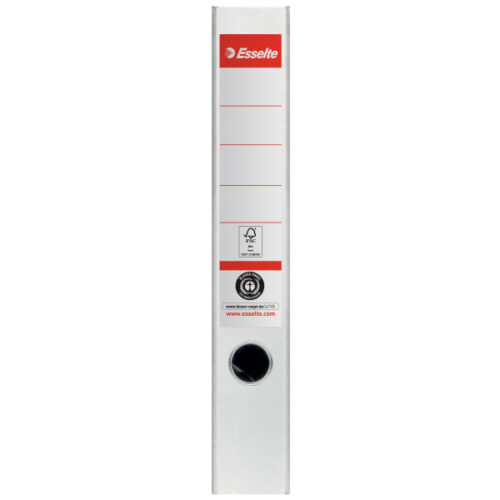 627577_01.jpg Segregator Esselte No.1, karton w 100% z recyklingu, A4, szer. 50 mm, biały