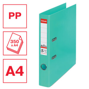 Segregator Esselte No.1, A4, szer. 50 mm, jasno-zielony