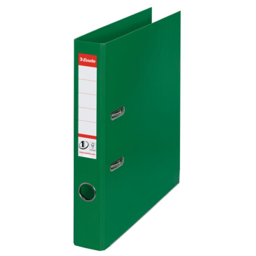 Segregator Esselte No.1, A4, szer. 50 mm, zielony