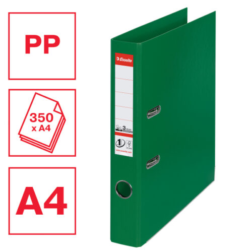 811460_01.jpg Segregator Esselte No.1, A4, szer. 50 mm, zielony