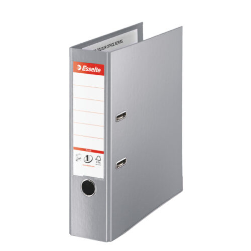 Segregator Esselte No.1 Vivida PLUS, A4, szer. 80 mm, szary