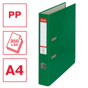 Segregator Esselte A4, ekonomiczny 50 mm, zielony