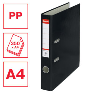Segregator Esselte A4, ekonomiczny 50 mm, czarny